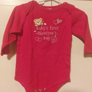 Valentine's onesie